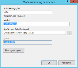 iis-php-handlerzuordnung