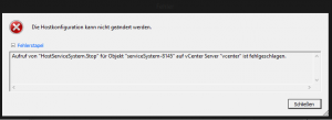 hostservicesystem-stop-ssh-fehlgeschlagen
