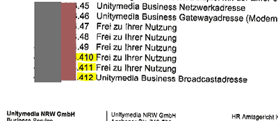 unitymedia-ip-adressen