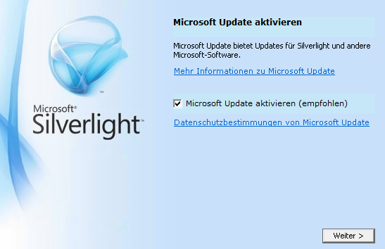 silverlight-update-fehler