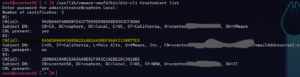 vmWare vCenter Fehler „Zertifikatsstatus“ und wie man ein abgelaufenes ...